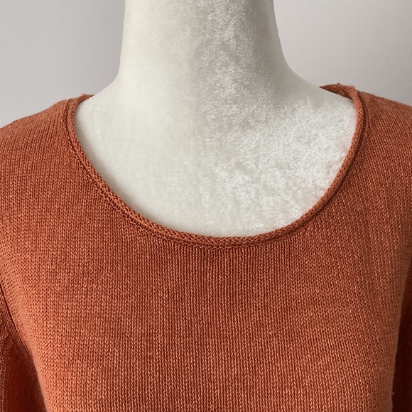 Chico's Linen Small Knit Sweater - Picture 3 of 7